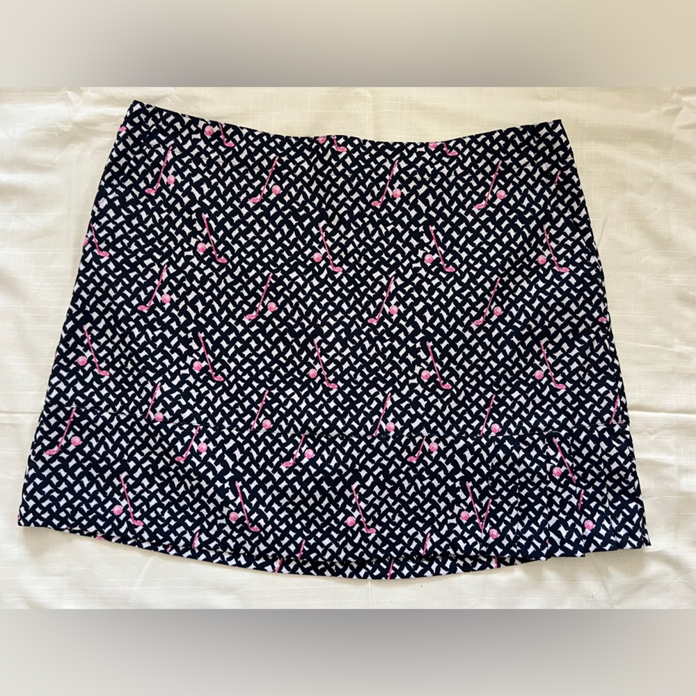 Lady Hagen Golf Skort - Blue/Pink